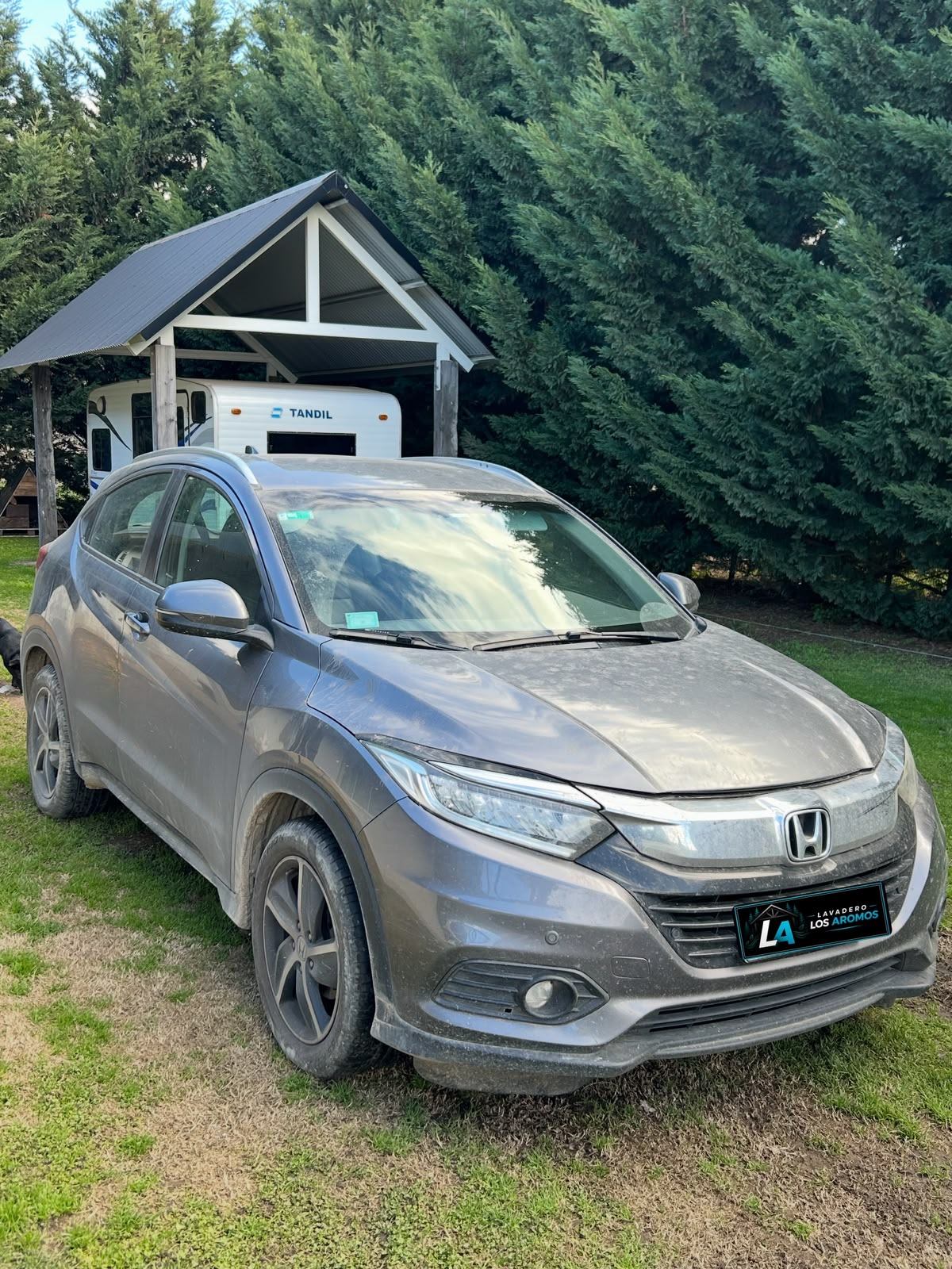 Honda HR-V antes del lavado