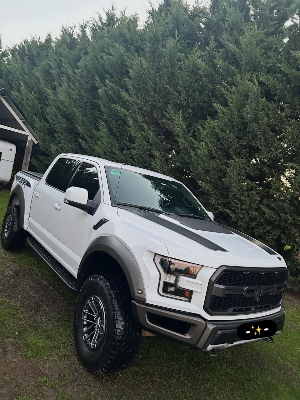 Ford Raptor F-150 después del lavado